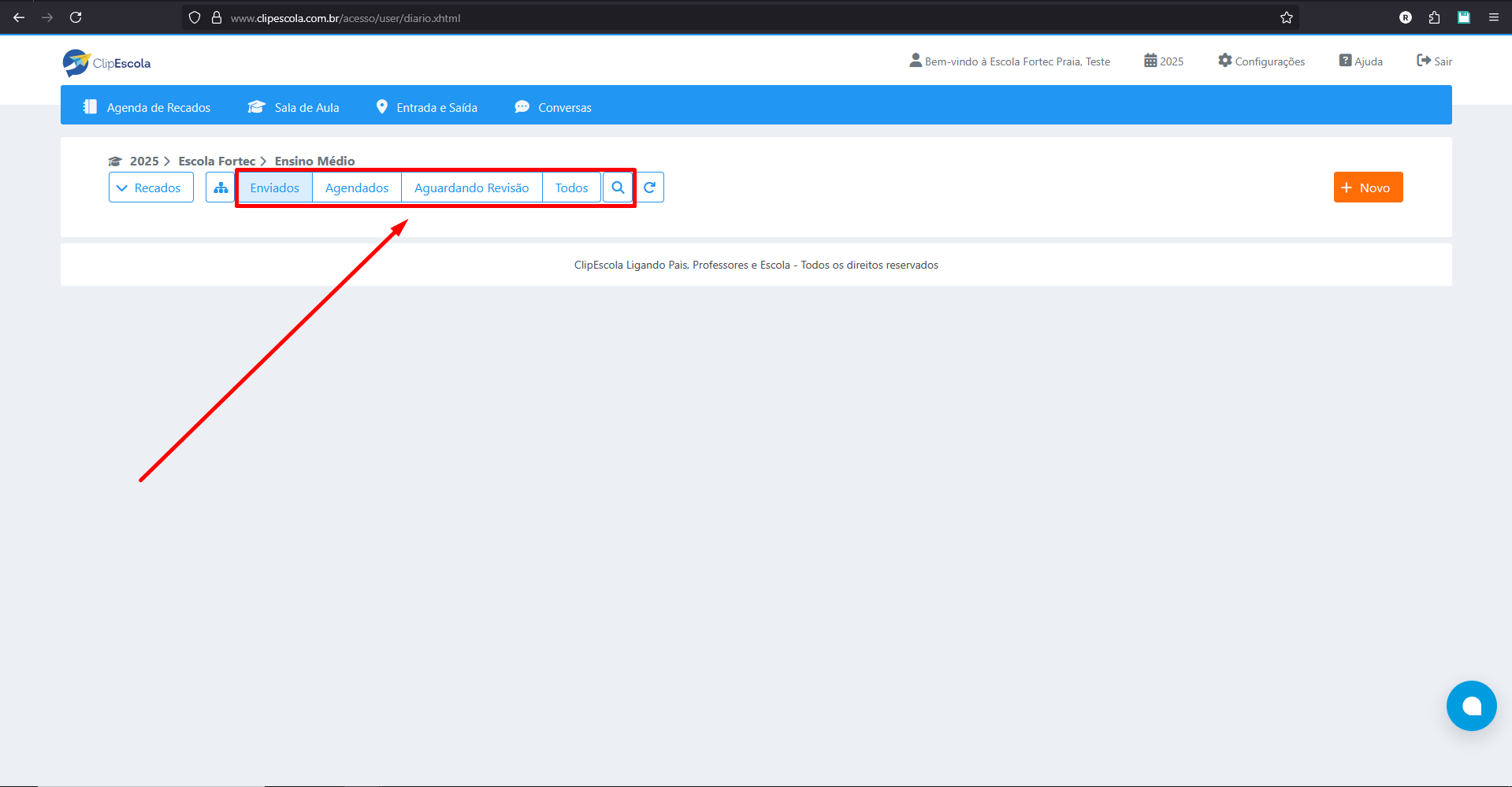 Imagem dos botões de filtro e pesquisa